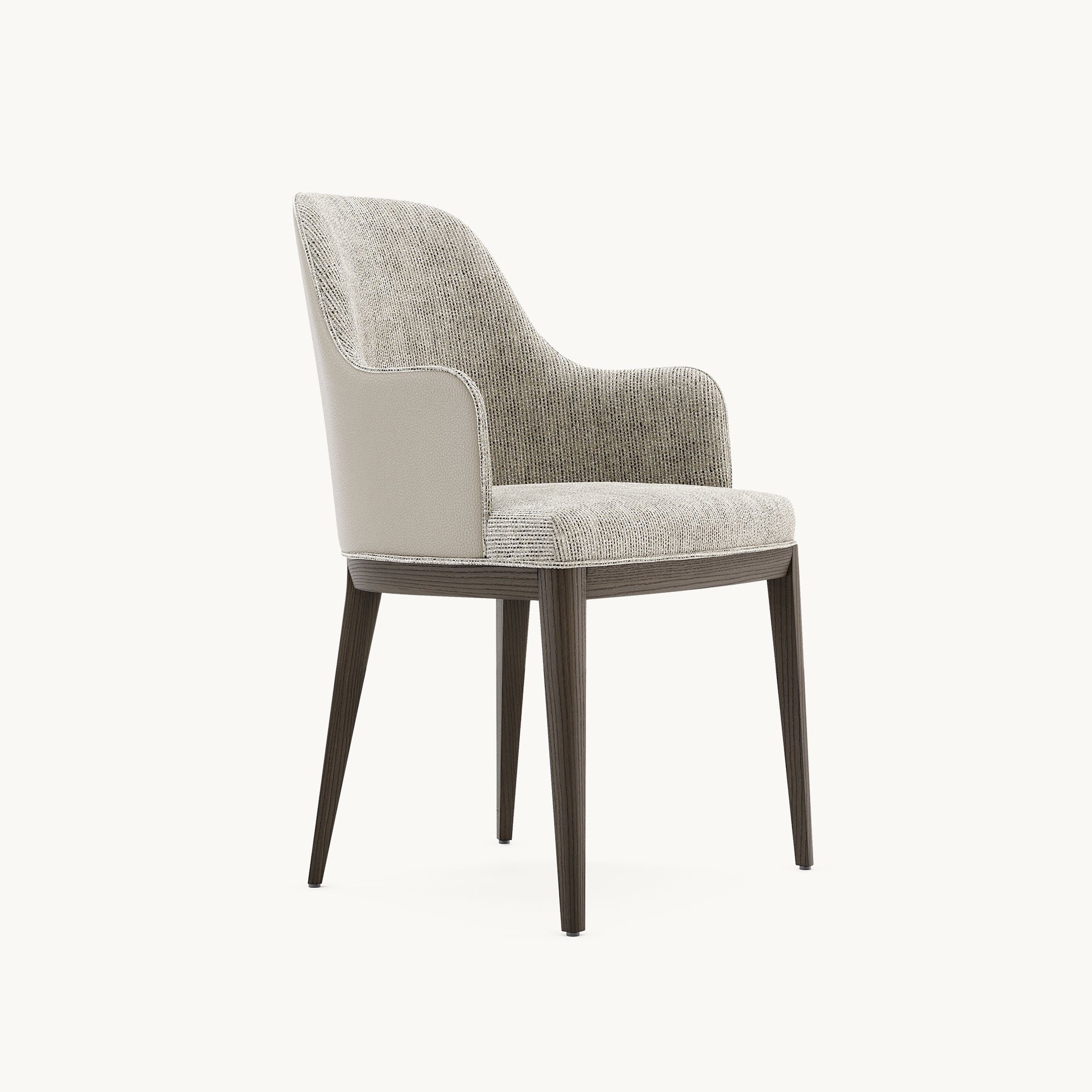 Domkapa ANNA (with armrest) WOOD LEGS Dining Chair BS37-0