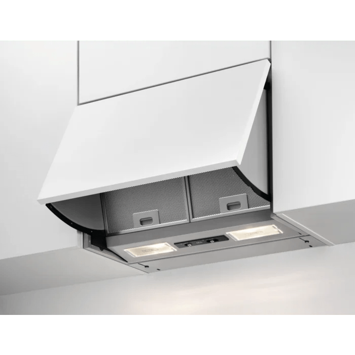 AEG DEB2631S 60cm Integrated Hood Gray - Araco Interiors