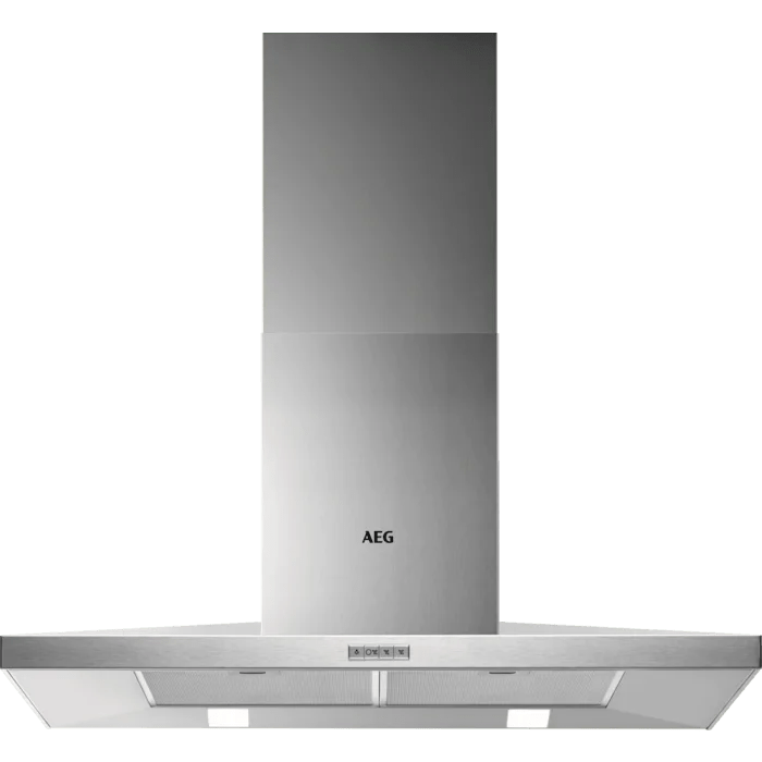 AEG DKB4950M 90cm Chimney Hood Stainless Steel - Araco Interiors