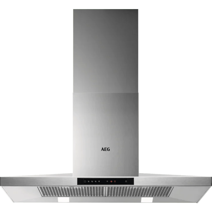 AEG DKB5960HM 90cm Chimney Hood Stainless Steel - Araco Interiors