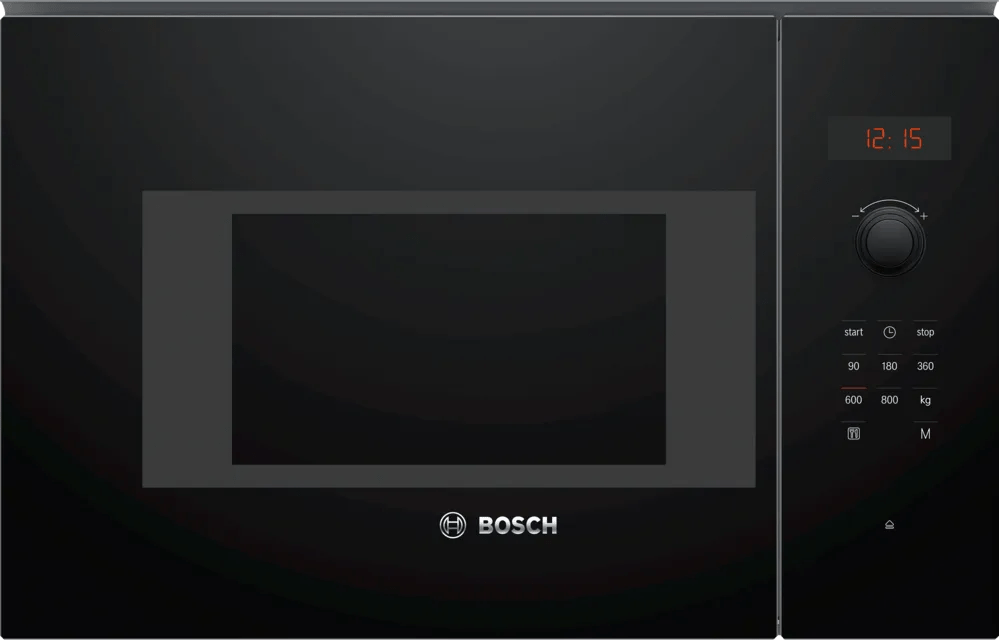 Bosch BFL523MB0B Series 4 Integrated Microwave Black - Araco Interiors
