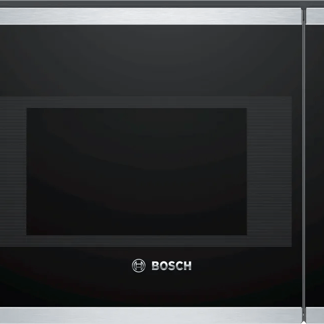 Bosch BFL523MS0B Series 4 Integrated Microwave Brushed steel - Araco Interiors