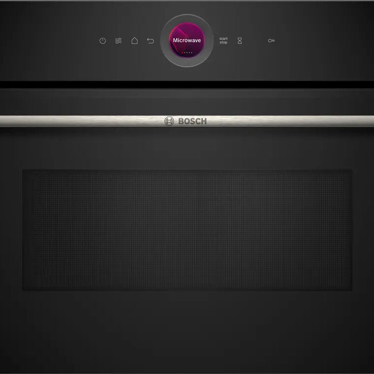 Bosch CEG732XB1B Series 8 45cm Integrated Microwave Black - Araco Interiors