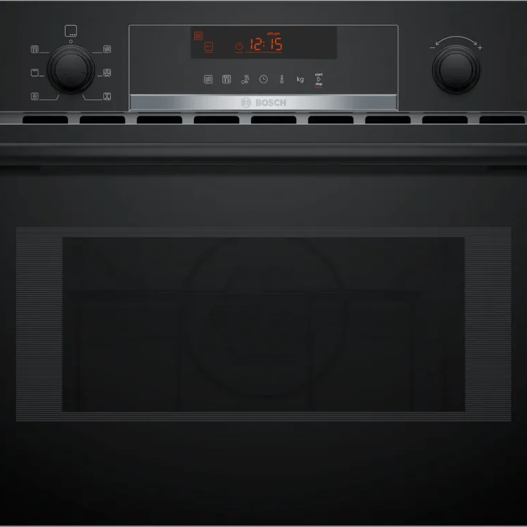 Bosch CMA583MB0B Series 4 Combination Oven Black - Araco Interiors