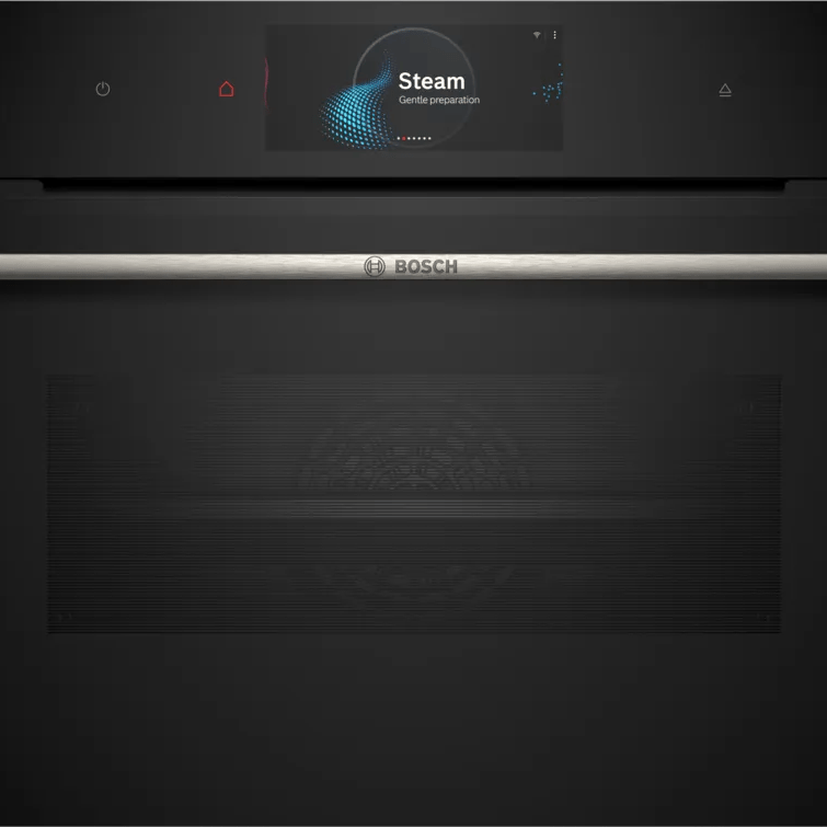 Bosch CSG7584B1 Series 8 Steam Oven Black - Araco Interiors