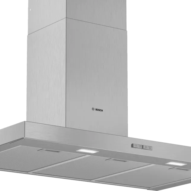 Bosch DWB94BC50B Series 2 90cm Box Hood Brushed steel - Araco Interiors