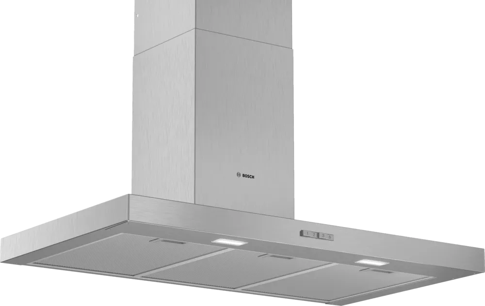 Bosch DWB94BC50B Series 2 90cm Box Hood Brushed steel - Araco Interiors
