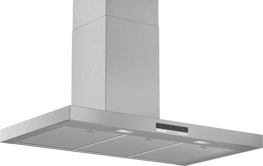 Bosch DWB96DM50B Series 4 90cm Box Hood Brushed steel - Araco Interiors