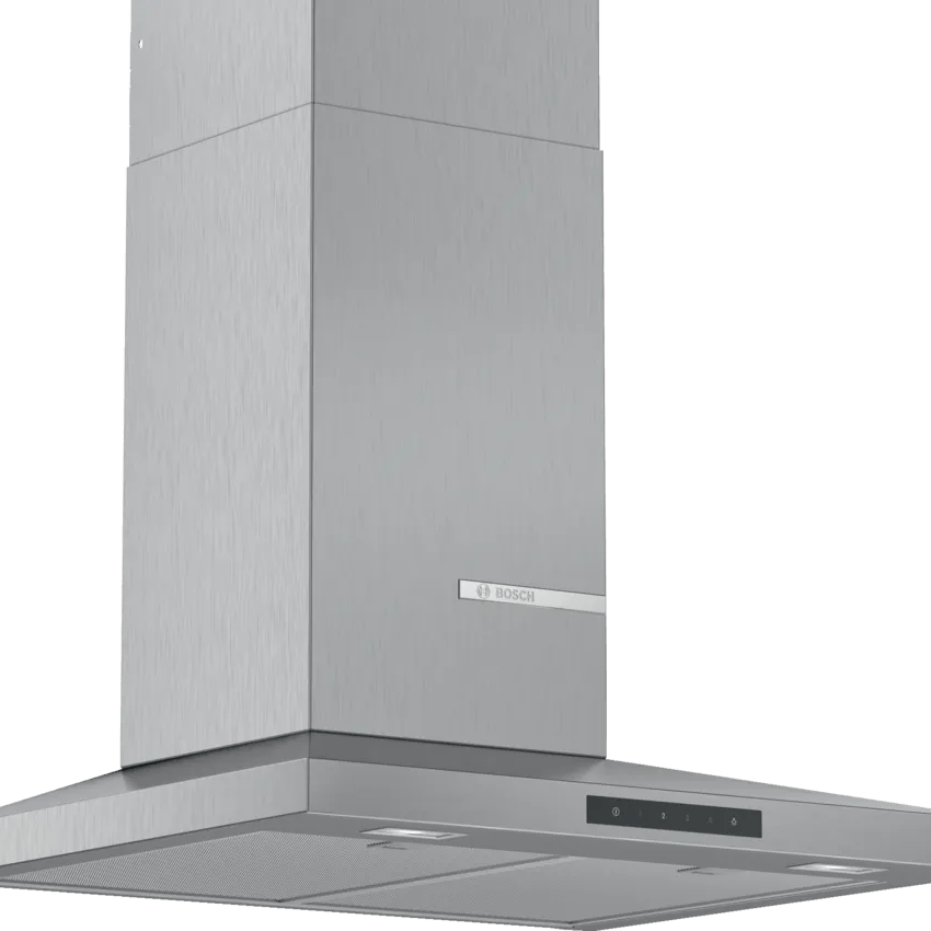 Bosch DWQ66DM50B Series 4 60cm Pyramid Hood Brushed steel - Araco Interiors