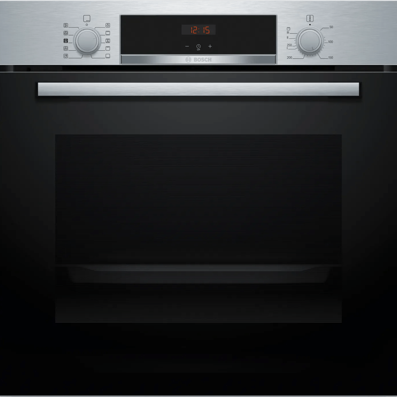 Bosch HQA534BS3B Series 4 Single Oven Brushed steel - Araco Interiors