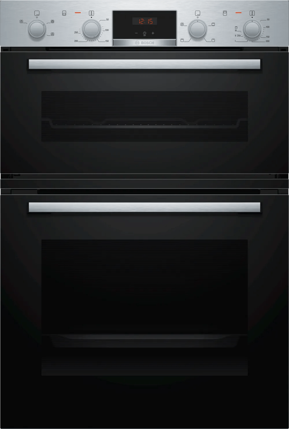 Bosch MHA133BR0B Series 2 Double Oven Brushed steel - Araco Interiors