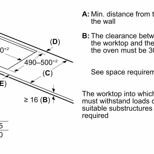 Bosch PXV831HC1E Series 6 80cm Flex Induction Hob Black glass - Araco Interiors