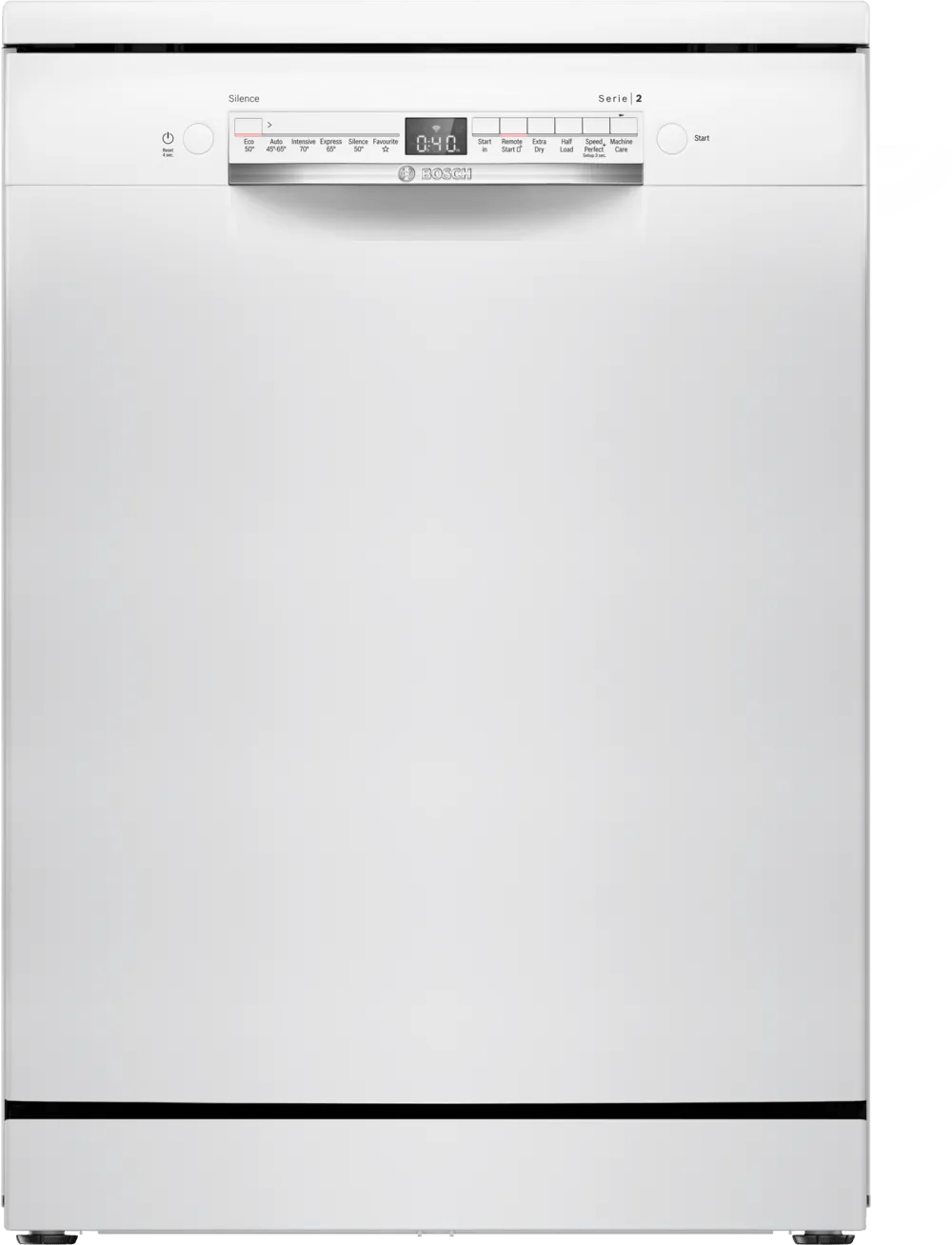 Bosch SMS2HVW67G Series 2 60cm Freestanding Dishwasher White - Araco Interiors