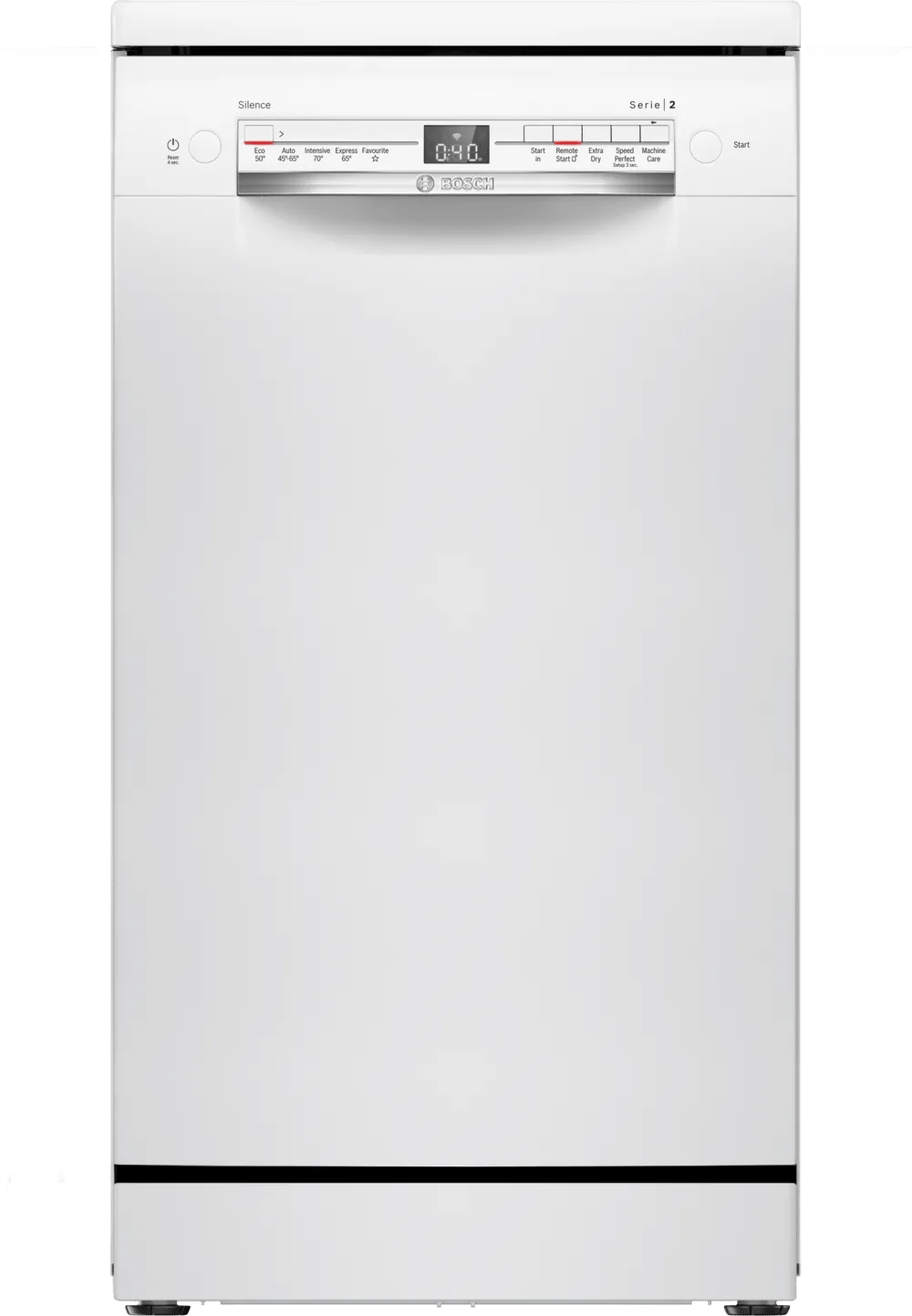 Bosch SPS2IKW01G Series 2 45cm Freestanding Dishwasher White - Araco Interiors