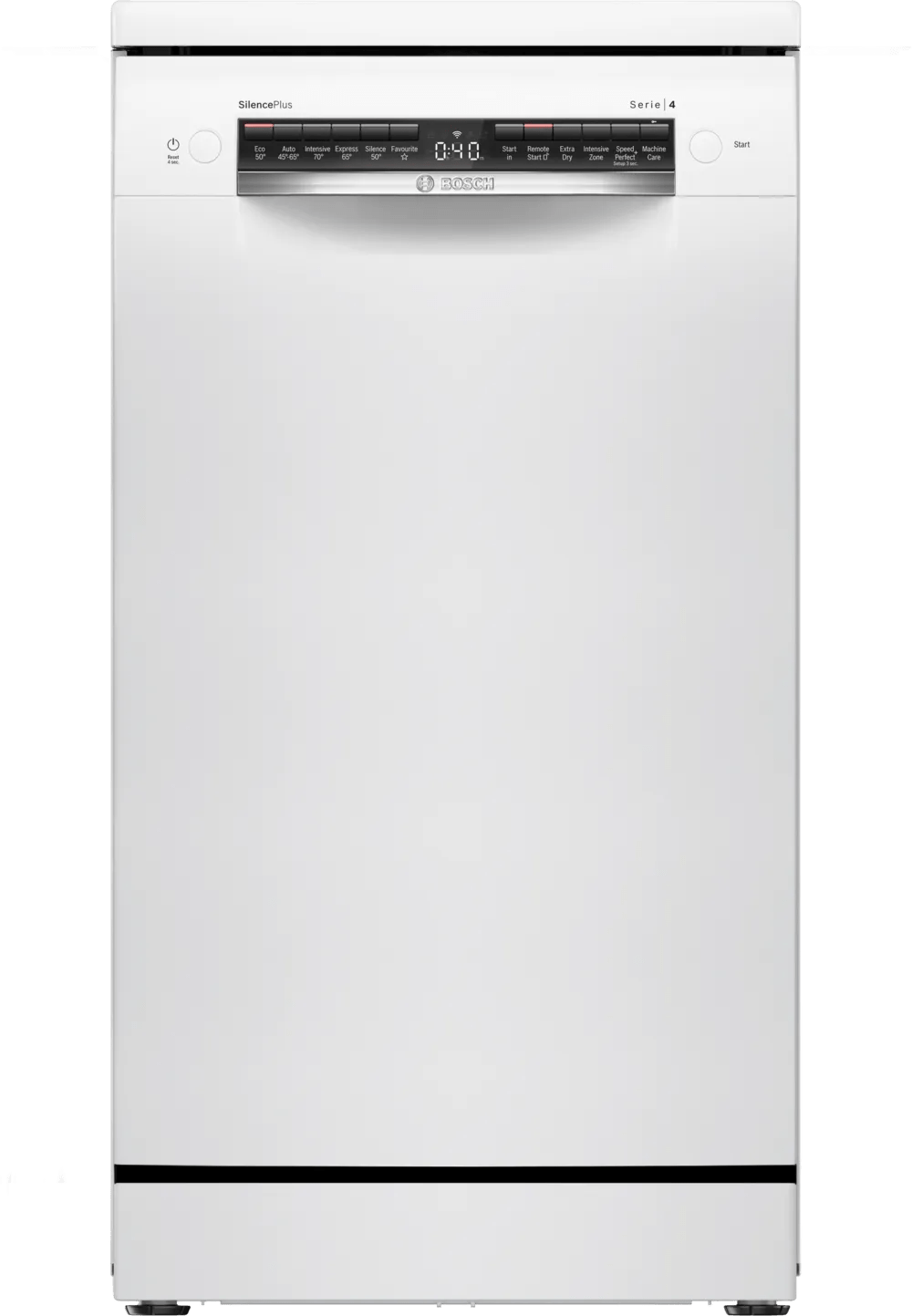 Bosch SPS4HMW49G Series 4 45cm Freestanding Dishwasher White - Araco Interiors