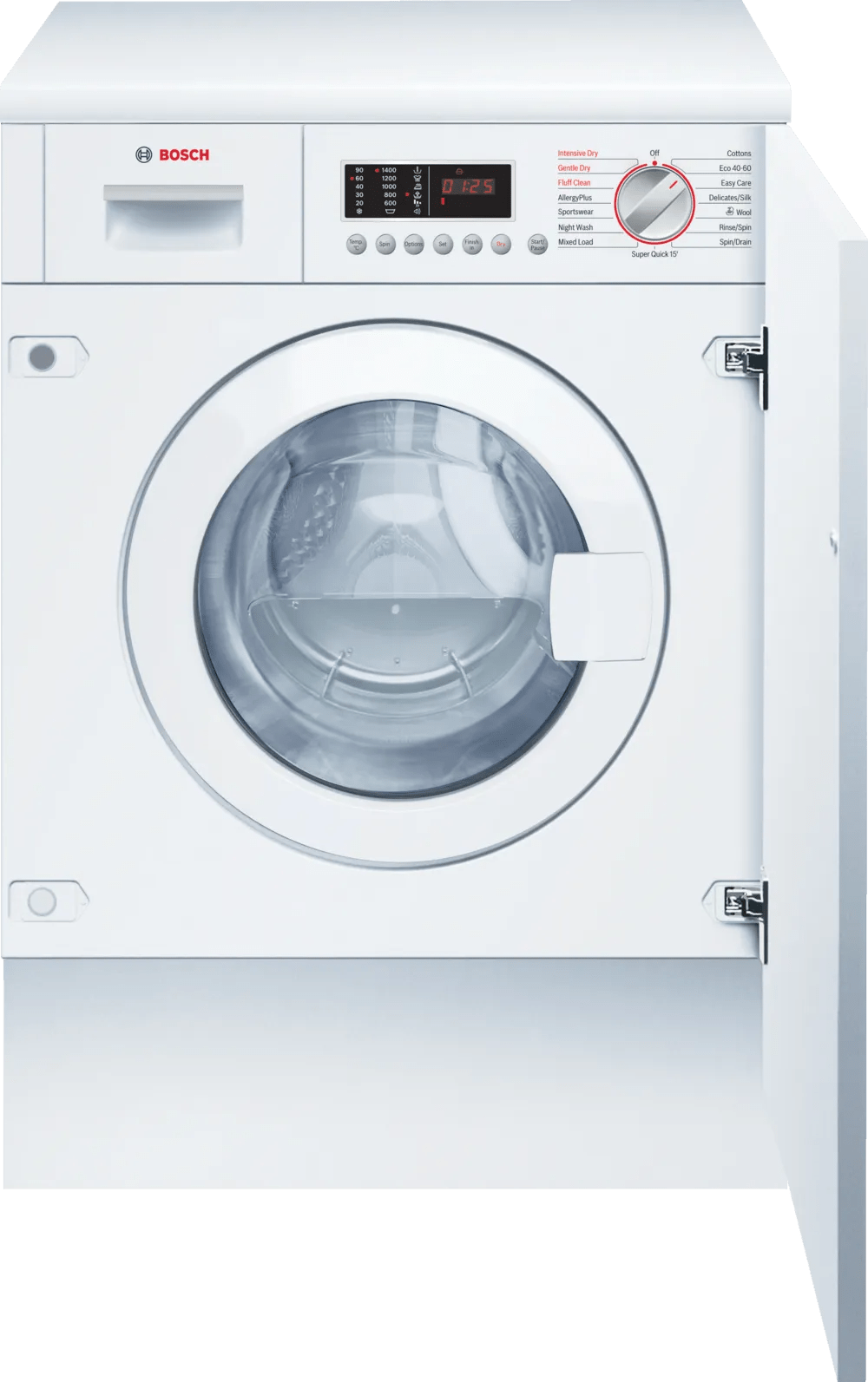 Bosch WKD28543GB Series 6 7kg/4kg Integrated Washer Dryer - Araco Interiors