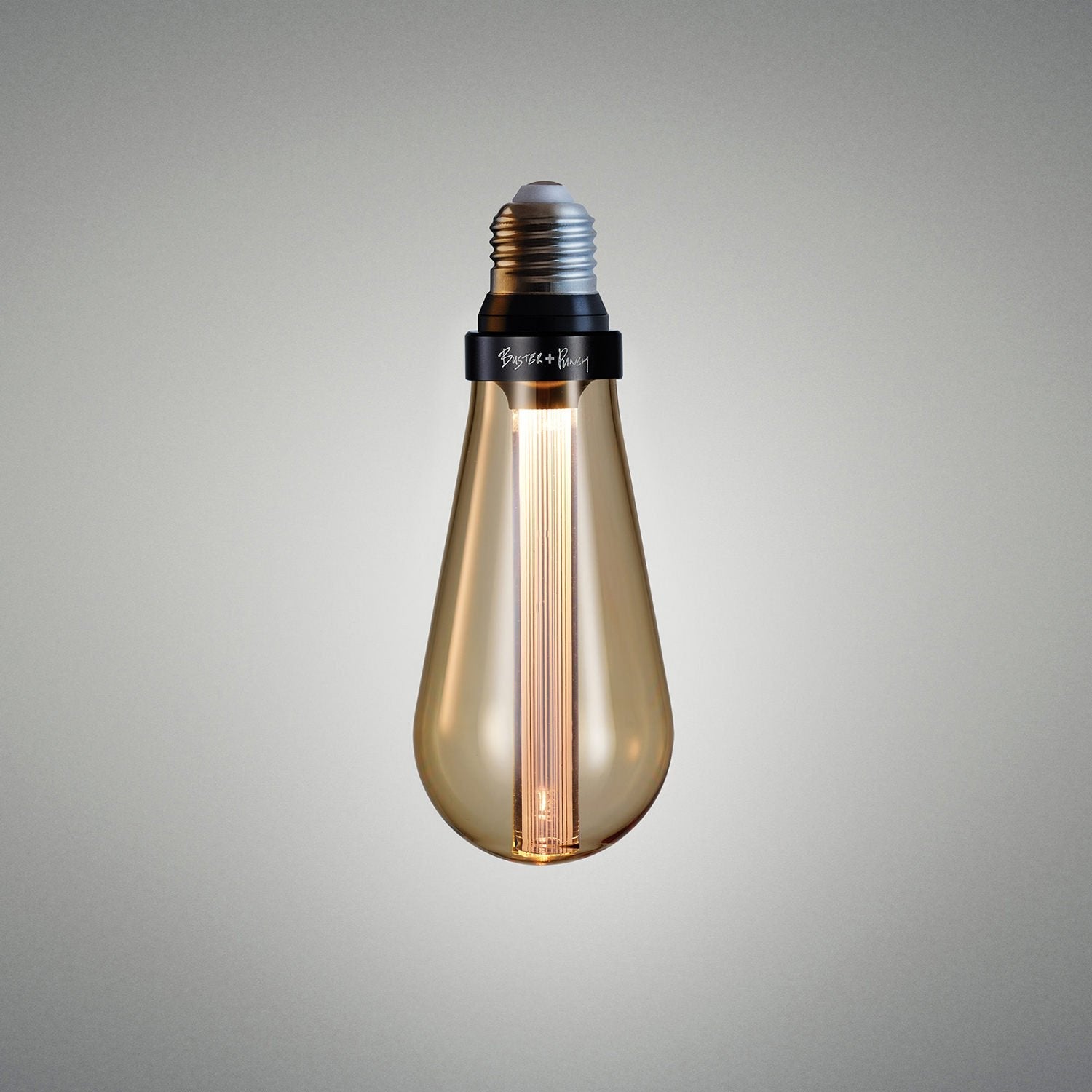Buster + Punch BB - TD - E27 - D - GO - C Buster Bulb - Teardop - Dimmable Light Bulb Gold - Araco Interiors