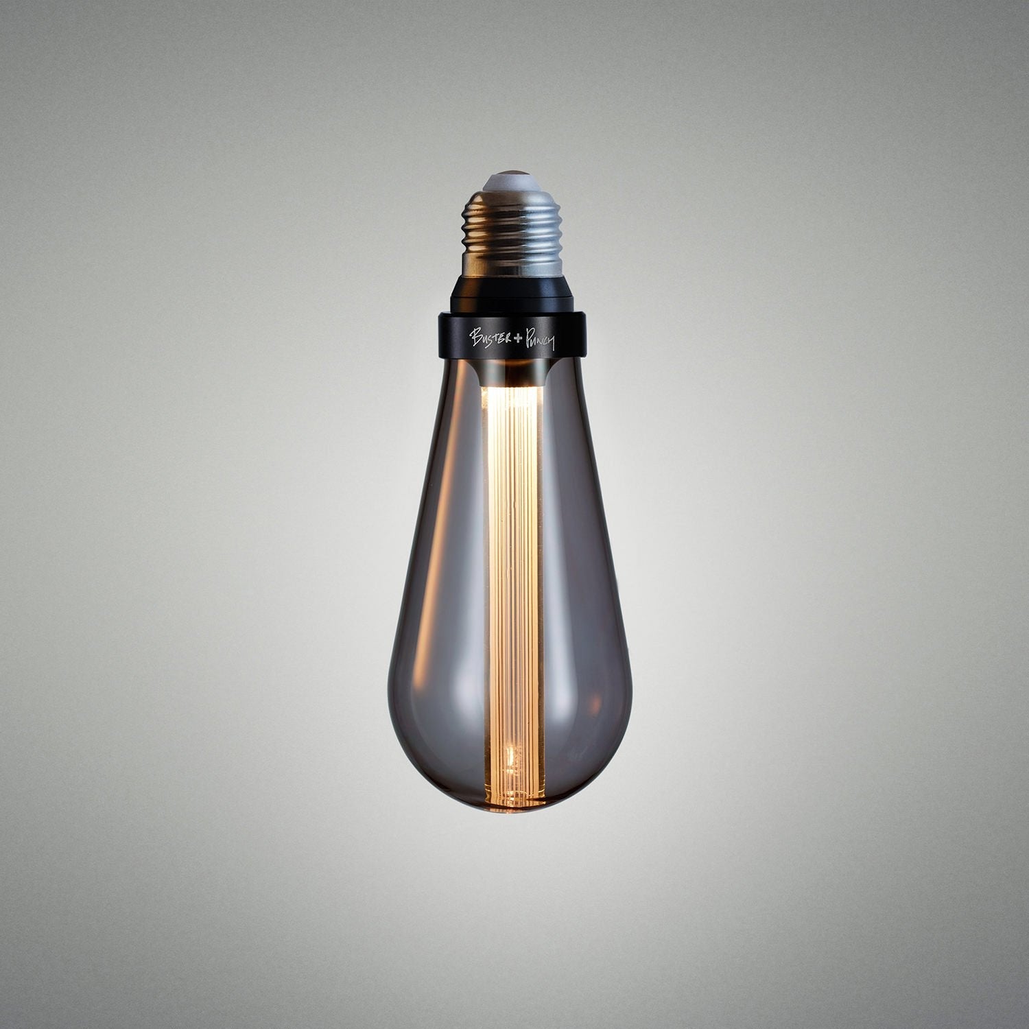 Buster + Punch BB - TD - E27 - D - SM - C Buster Bulb - Teardop - Dimmable Light Bulb Smoked - Araco Interiors