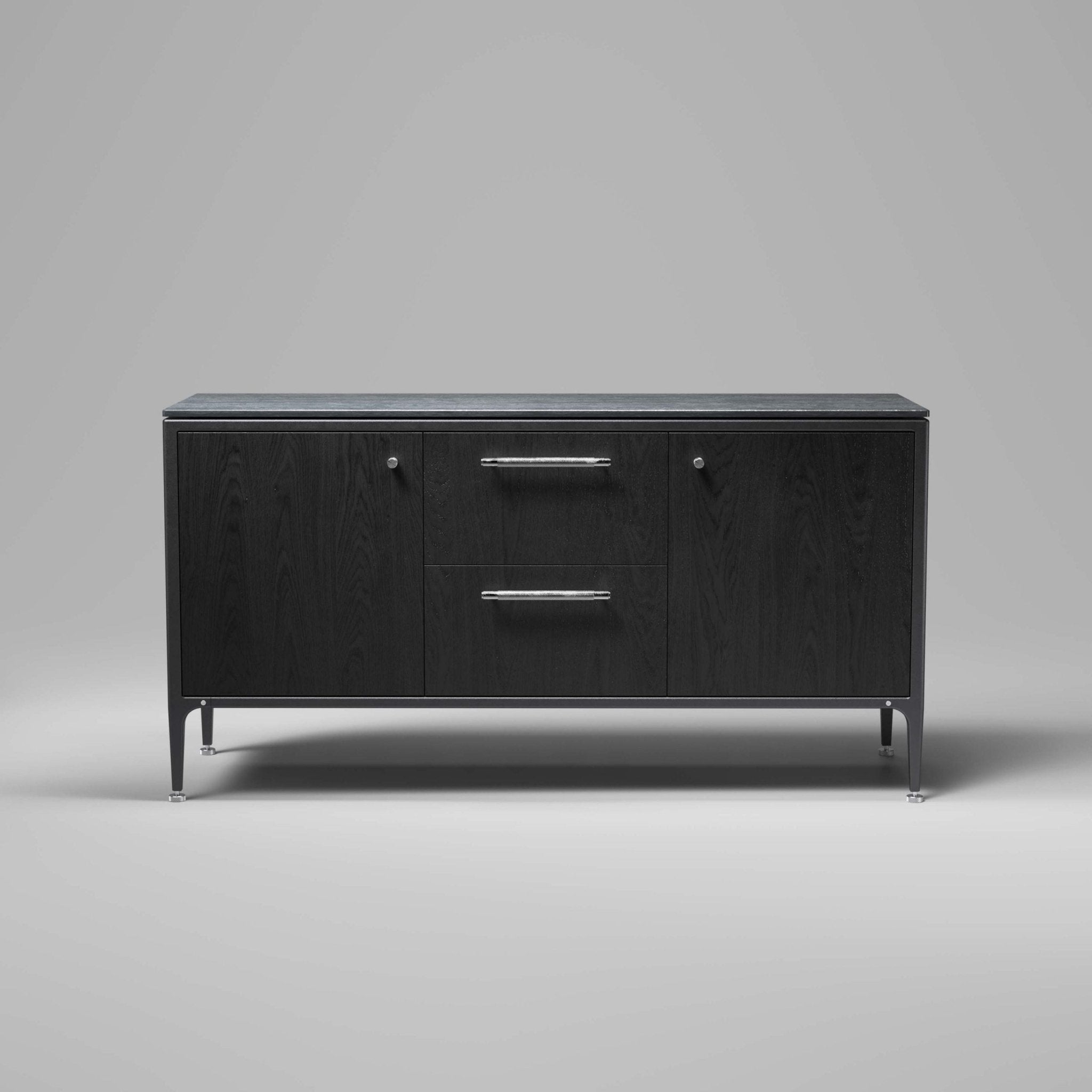 Buster + Punch GCF - 752558 Cross - Medium Cabinet Steel - Black Ash - Araco Interiors