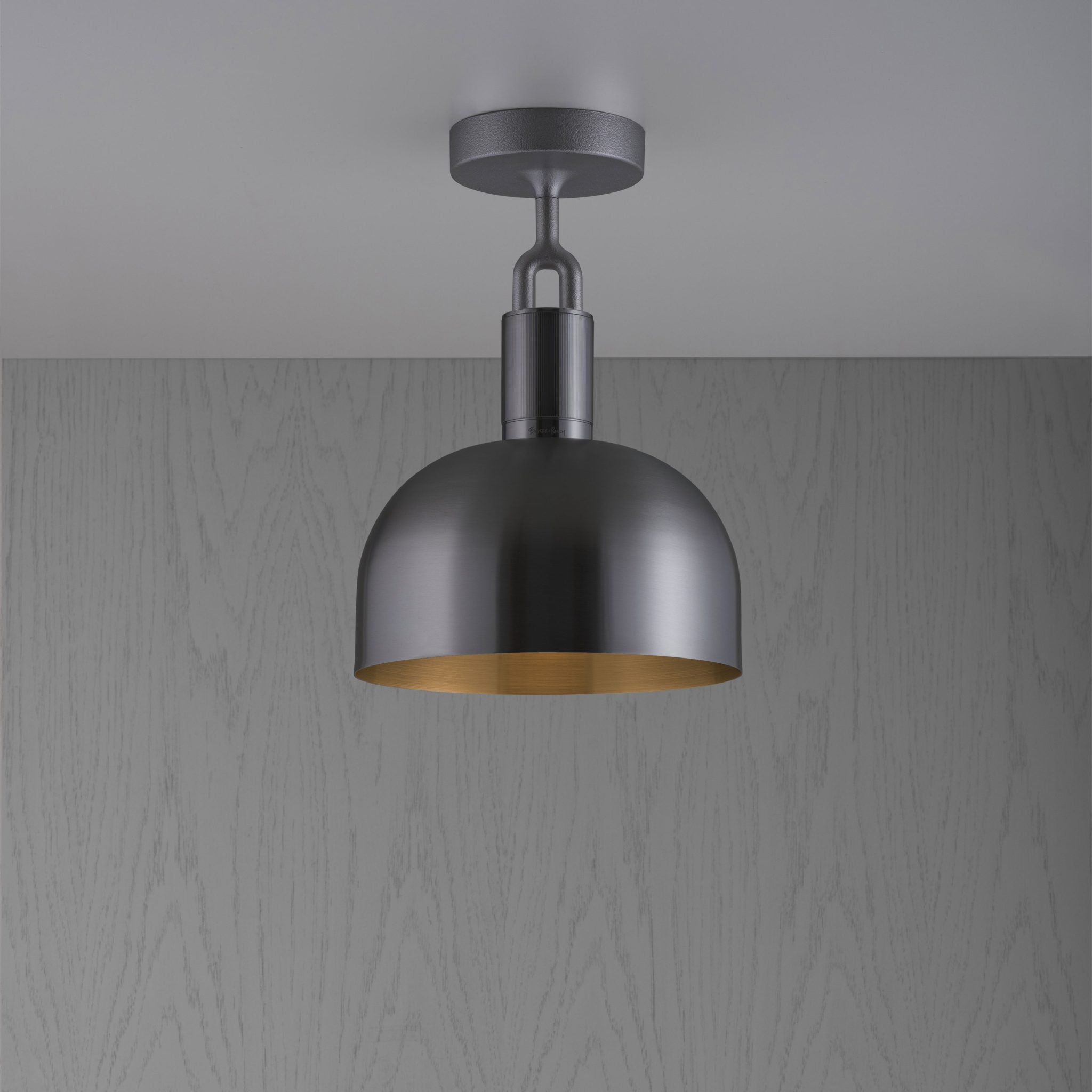 Buster + Punch GFC - 863151 Forked Ceiling Medium Pendant Light Gun Metal - Araco Interiors