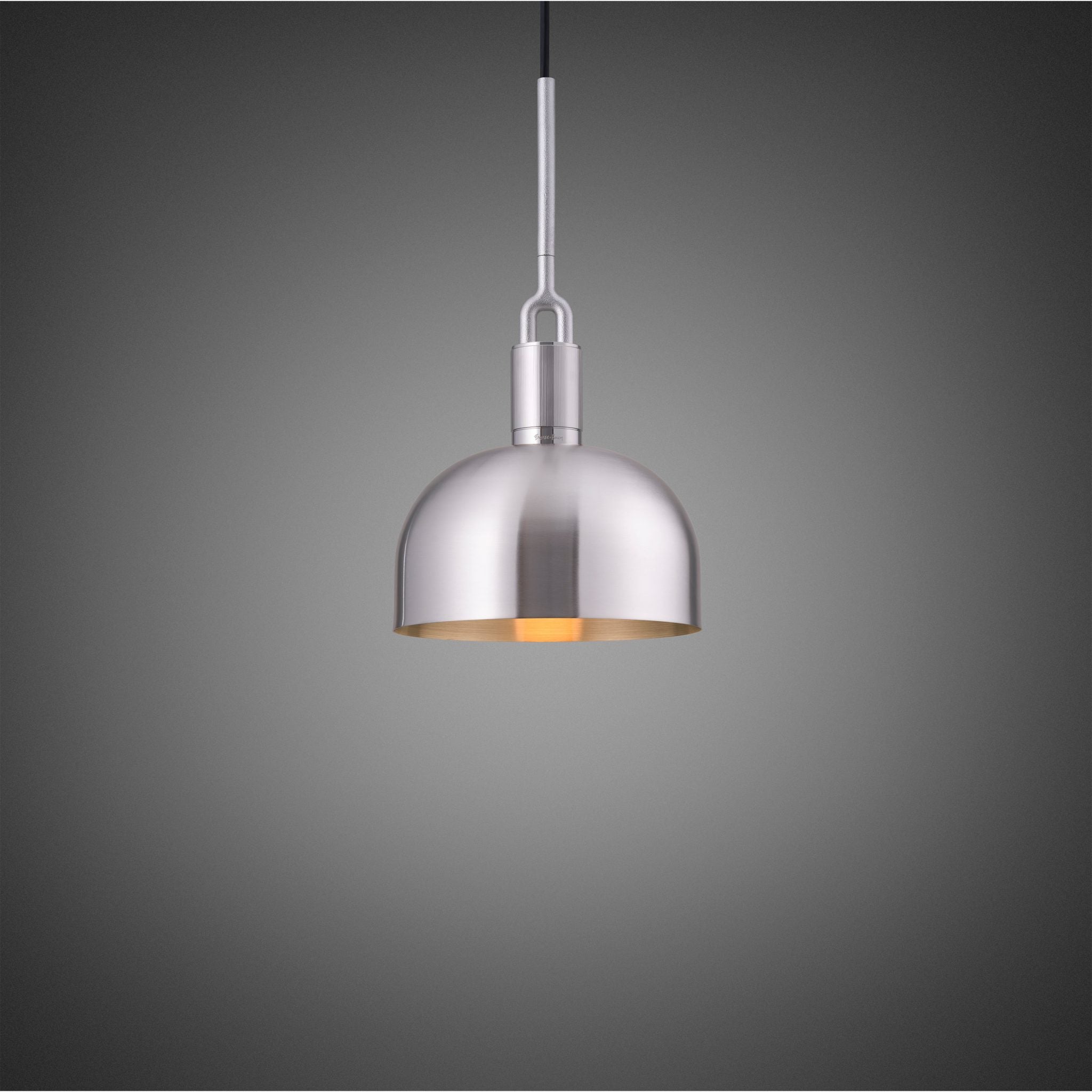 Buster + Punch GFP - 833105 Forked Pendant Medium Pendant Light Steel - Araco Interiors