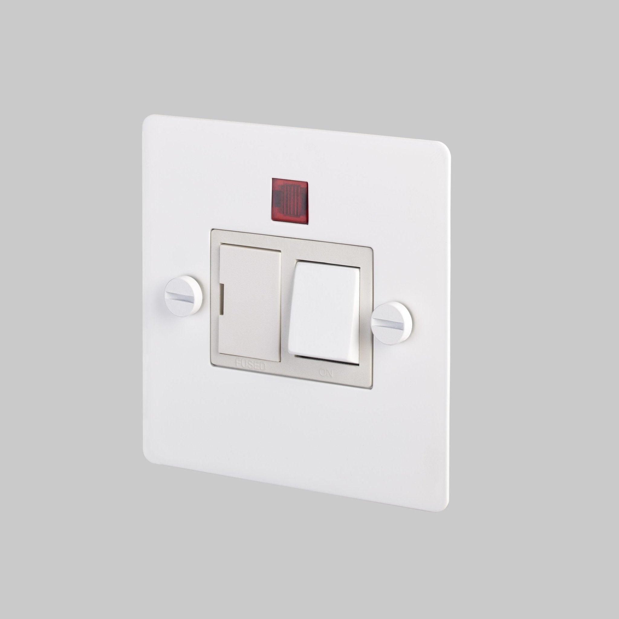 Buster + Punch GTG - 14063 Switched Fused Spur Switch + Socket White - Araco Interiors