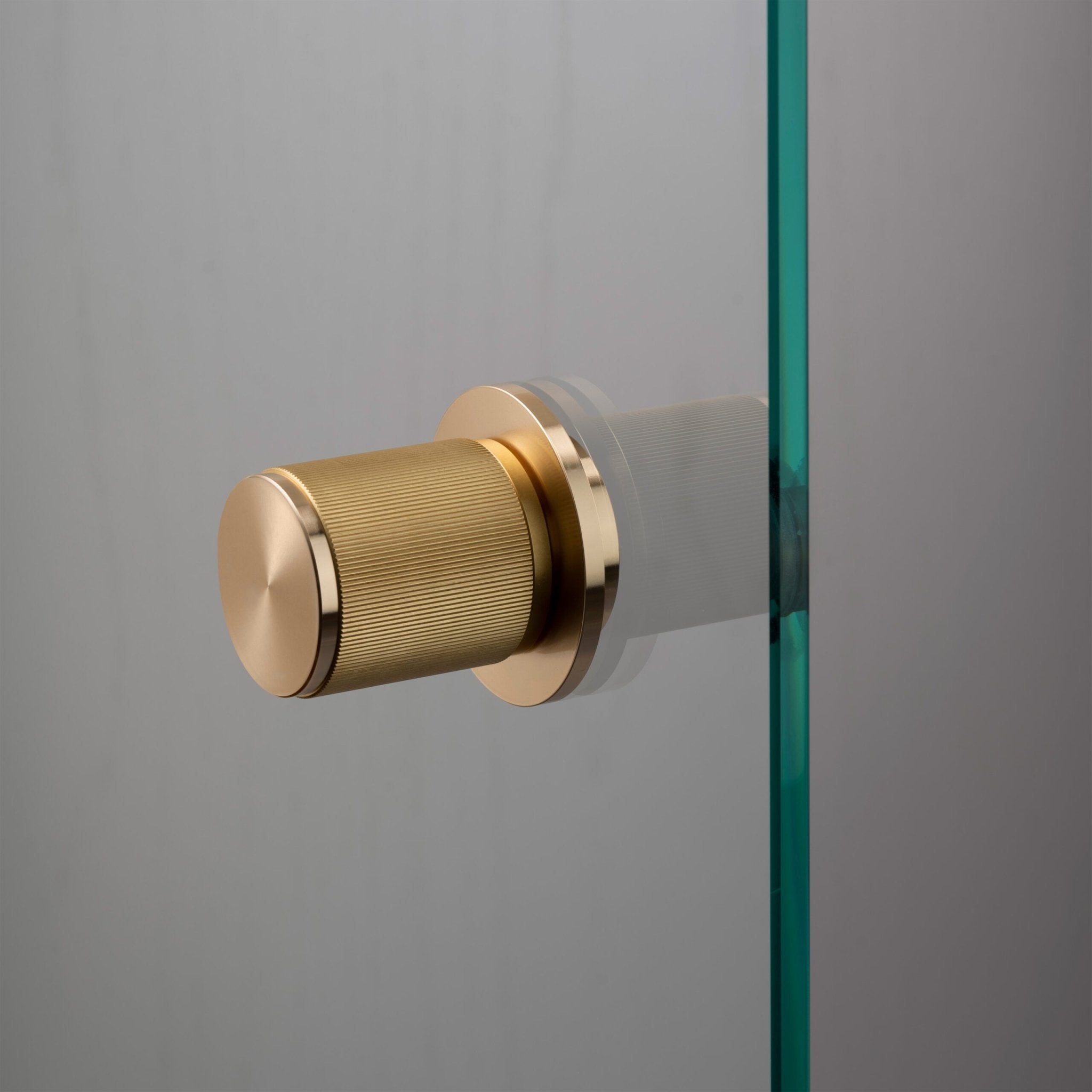 Buster + Punch RDK - 051057 Fixed Door Knob - Single Sided - Linear Accessorie Brass - Araco Interiors