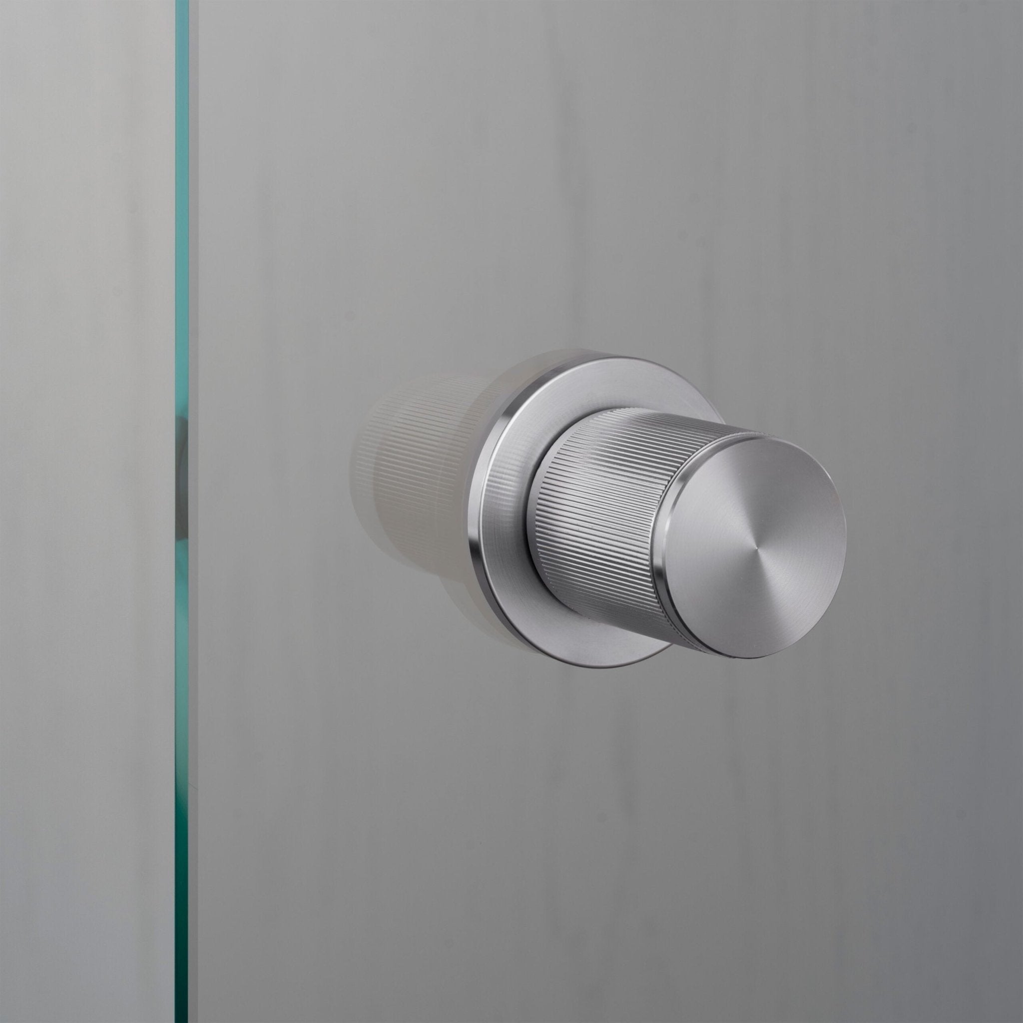Buster + Punch RDK - 071058 Fixed Door Knob - Single Sided - Linear Accessorie Steel - Araco Interiors