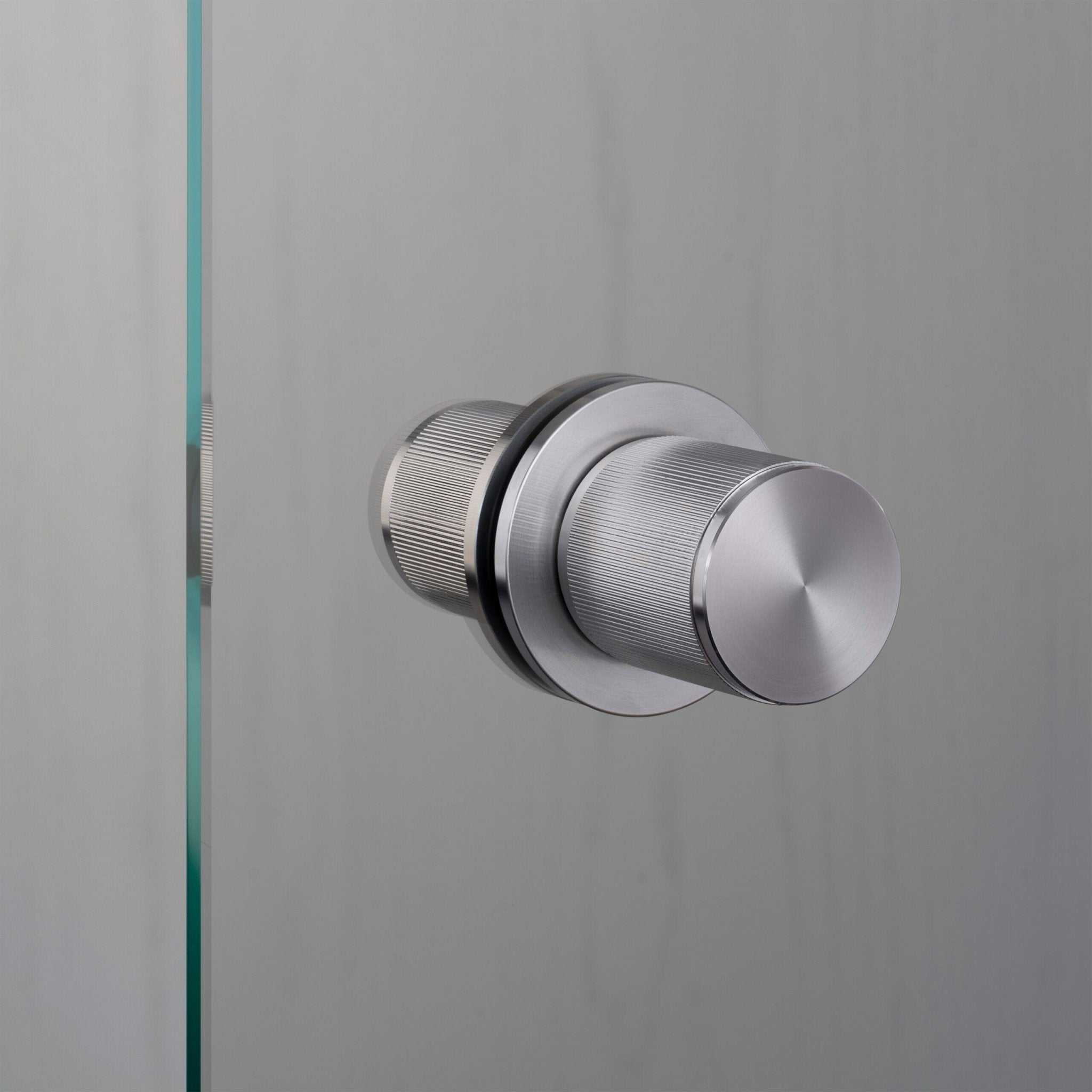 Buster + Punch RDK - 071062 Fixed Door Knob - Double Sided - Linear Accessorie Steel - Araco Interiors
