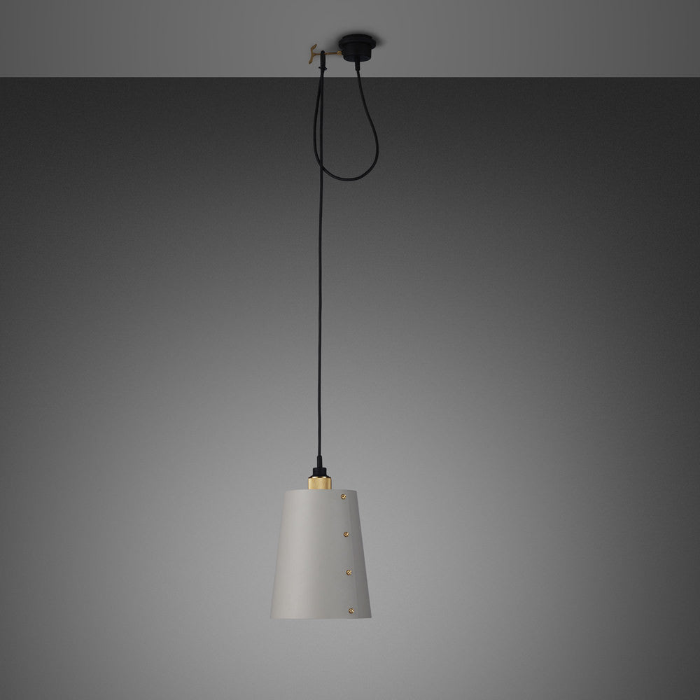Buster + Punch RHK - 25397 Hooked 1.0 - Large - 2M Pendant Light Stone - Brass - Araco Interiors