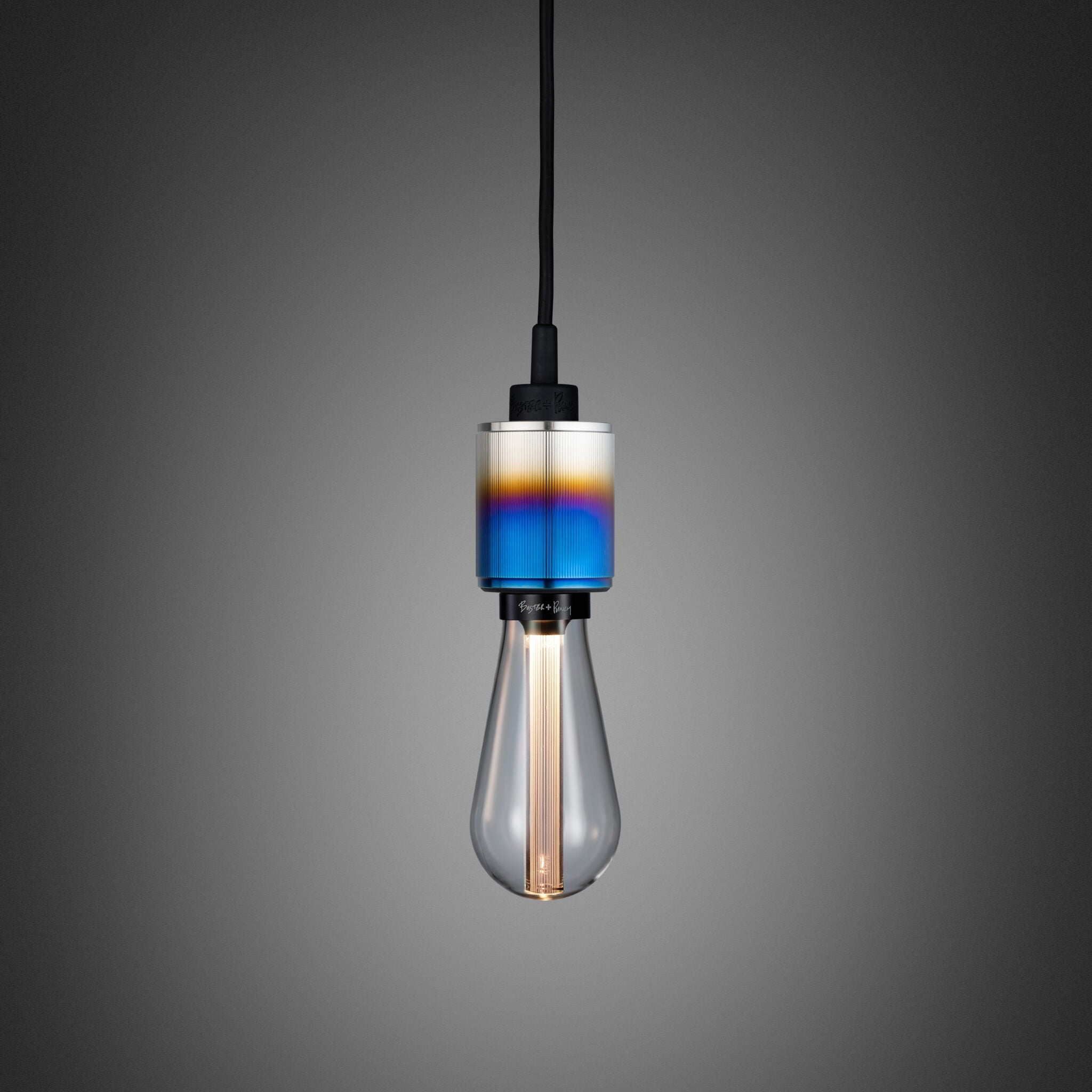 Buster + Punch RHM - 361601 Heavy Metal - Linear Pendant Light Burnt Steel - Araco Interiors