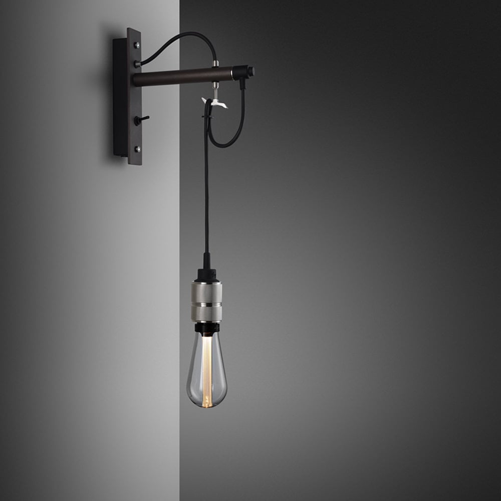 Buster + Punch RHW - 19334 Hooked Wall Light Graphite - Steel - Araco Interiors