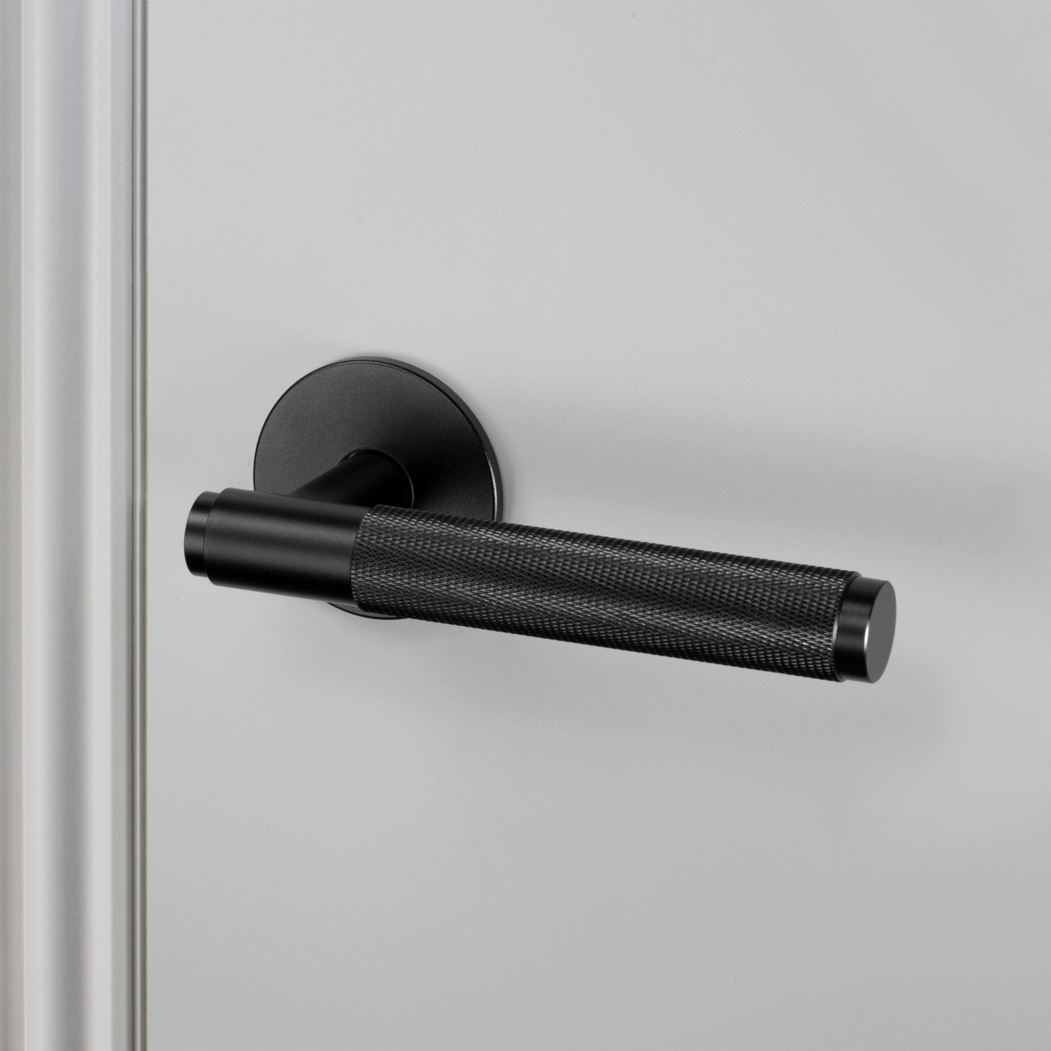 Buster + Punch RLH - 02229 Fixed Door Handle - Single Sided - Cross Accessorie Black - Araco Interiors