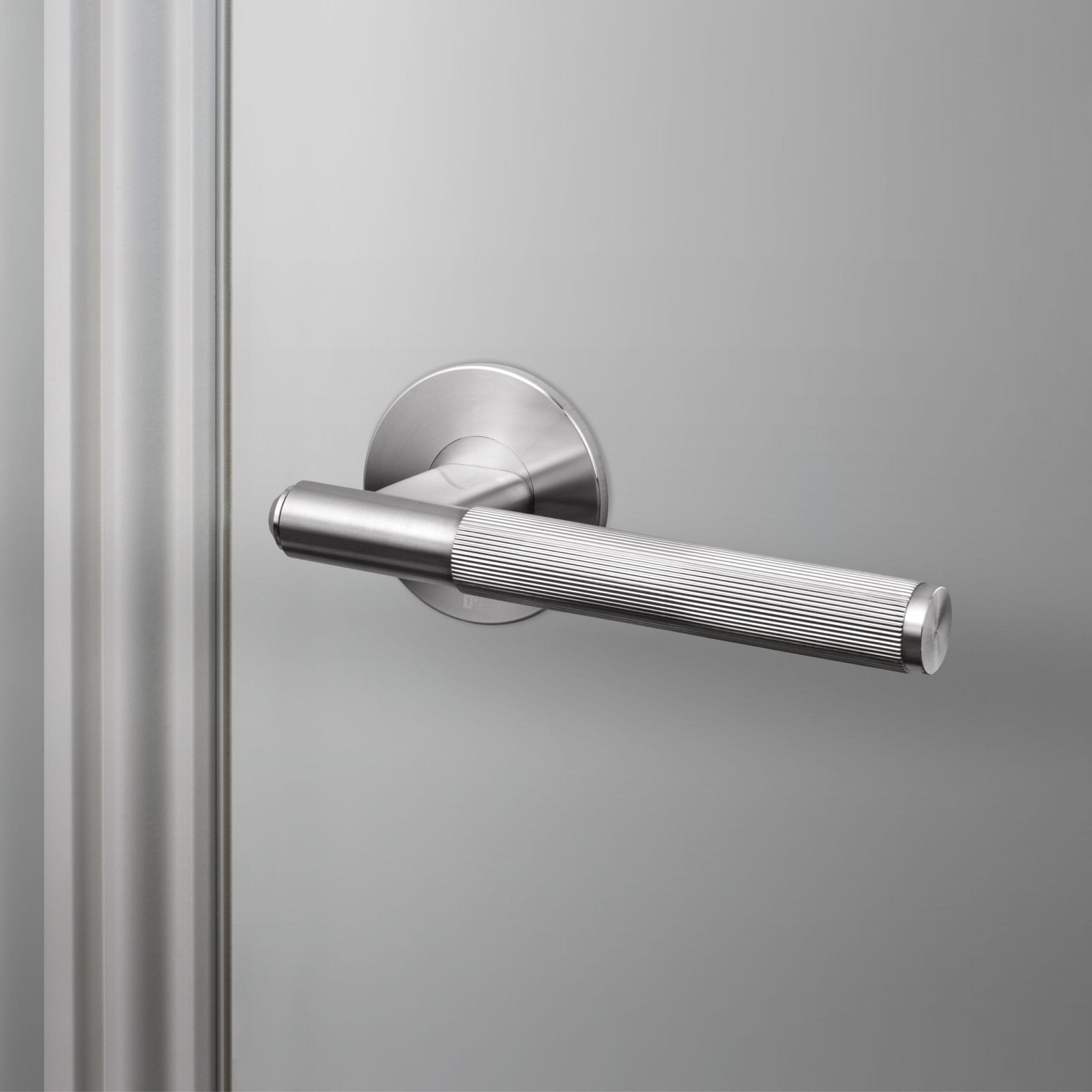 Buster + Punch RLH - 071046 Fixed Door Handle - Single Sided - Linear Accessorie Steel - Araco Interiors