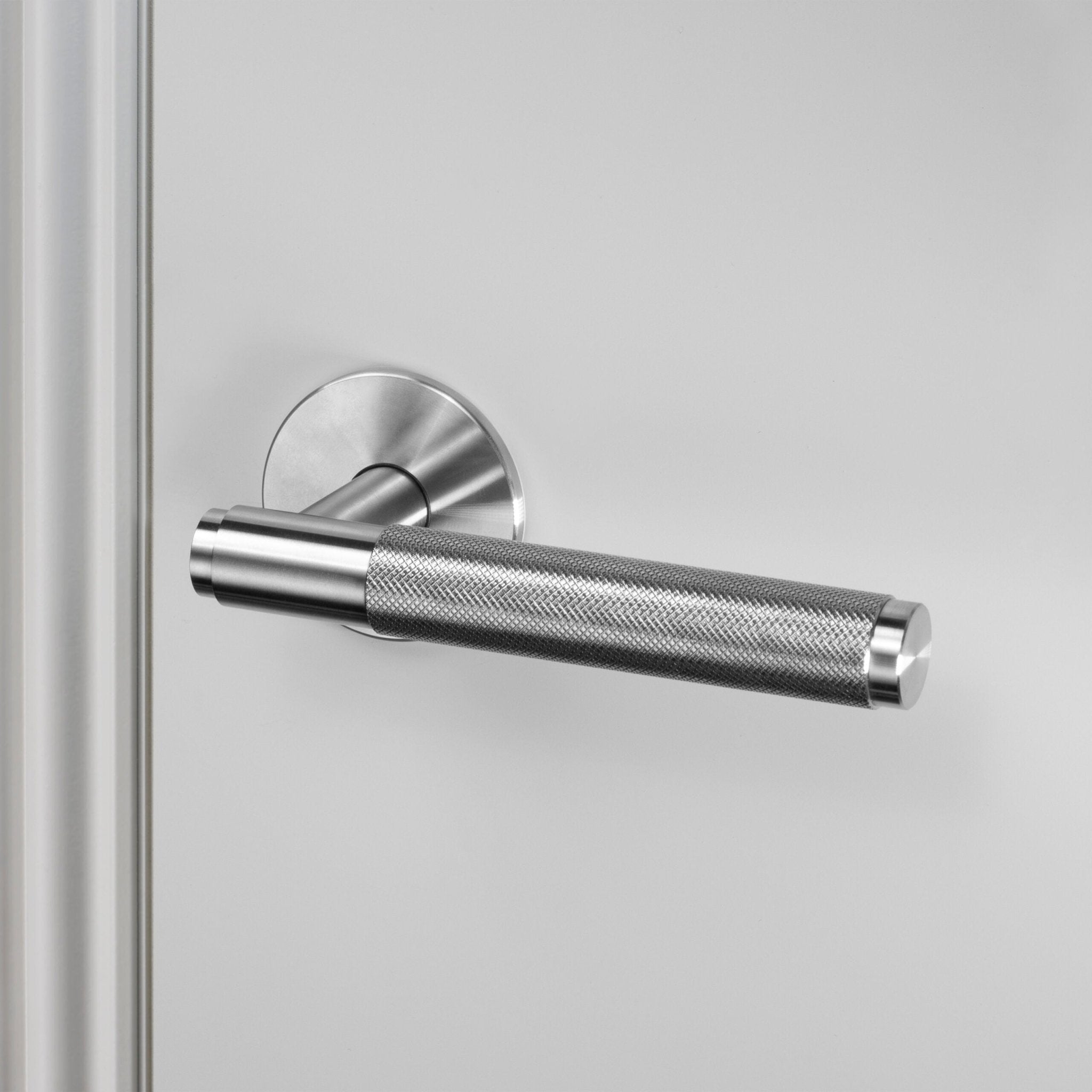 Buster + Punch RLH - 07226 Fixed Door Handle - Single Sided - Cross Accessorie Steel - Araco Interiors