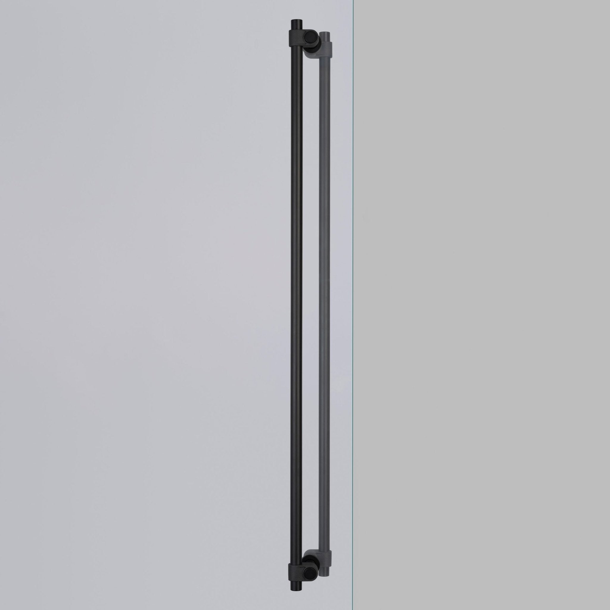 Buster + Punch UCB - 592140 Furniture Knob Set - Linear Pull Bar Welders Black - Araco Interiors