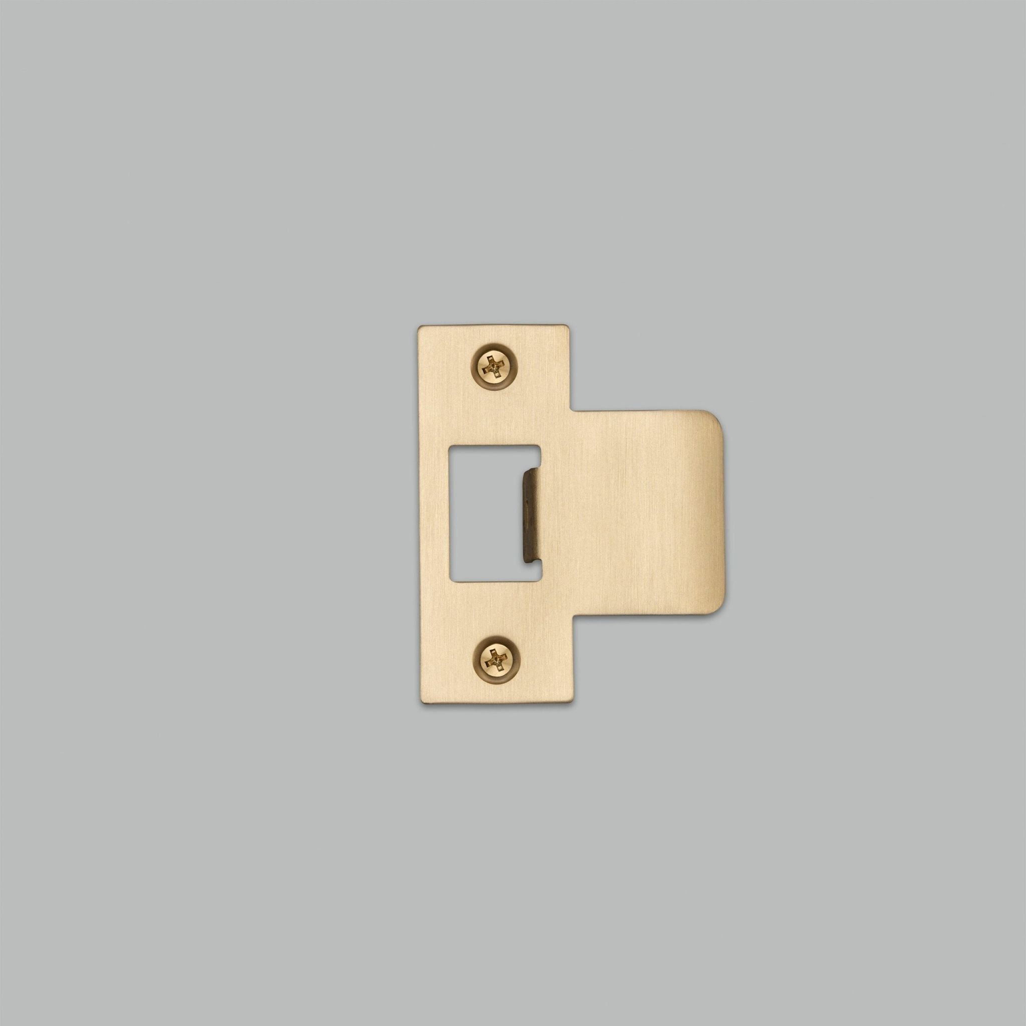 Buster + Punch UDS - 051782 Strike Plate Kit - T Shaped - 60mm Door Accessorie Brass - Araco Interiors