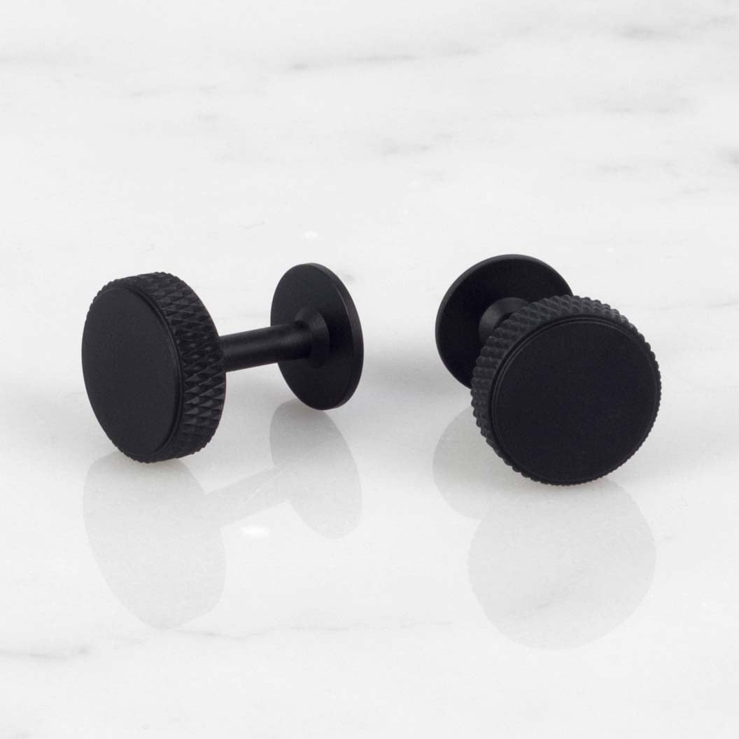 Buster + Punch UK - CUF1 - BL - A Cufflinks Jewellery Black - Araco Interiors