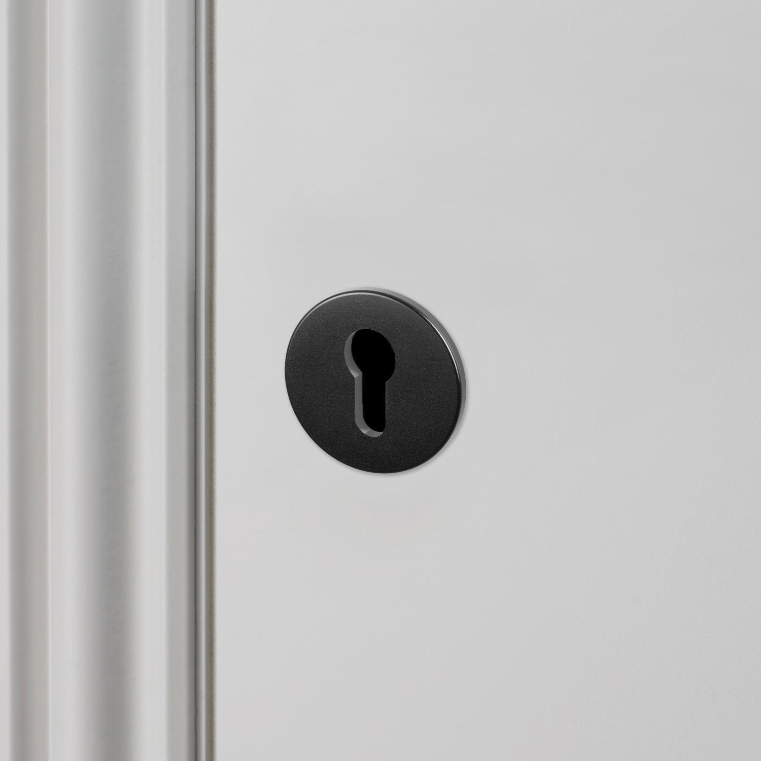 Buster + Punch UK - CYL - 35 - BL - A Euro Cylinder - Key Escutcheon - 35mm Accessorie Black - Araco Interiors