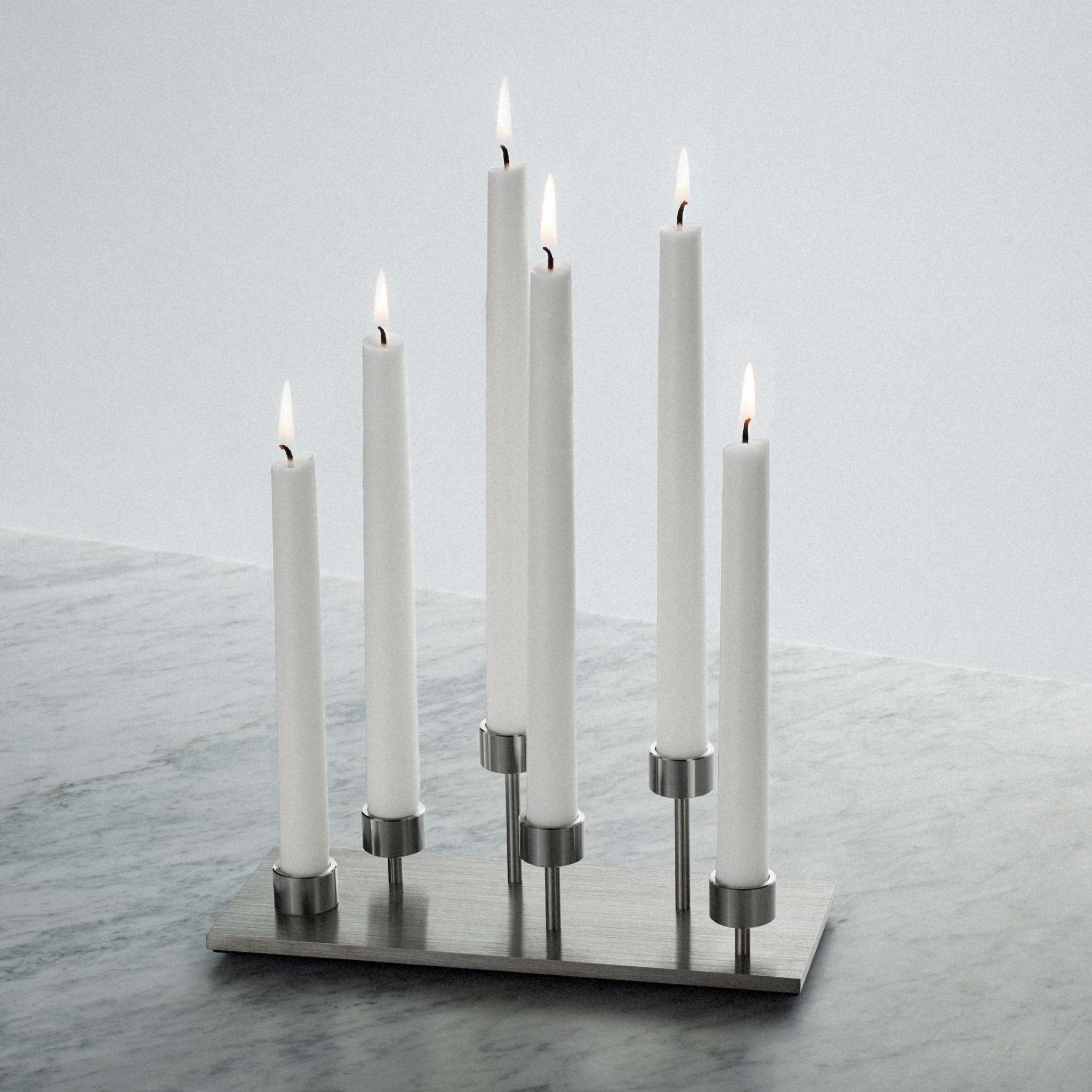 Buster + Punch UK - MA - CAN - ST - A Machined Candelabra Steel - Araco Interiors