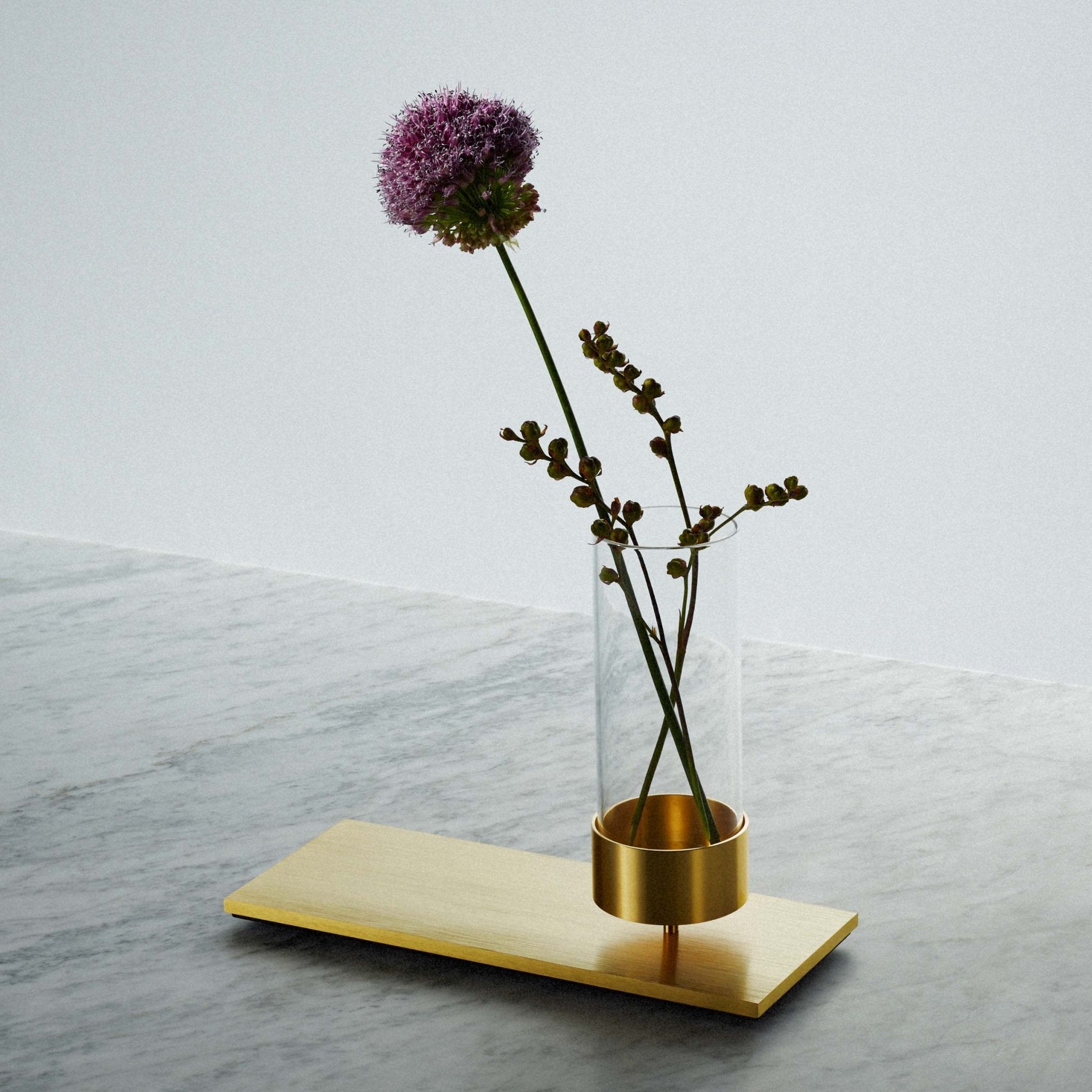 Buster + Punch UK - MA - VAS - BR - A Machined Vase Brass - Araco Interiors