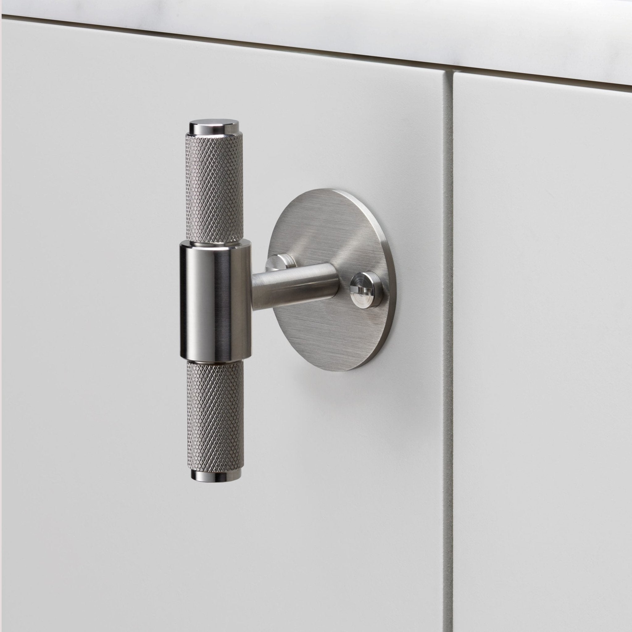 Buster + Punch UK - TB - HP - ST - C T - Bar - Plate Handle Steel - Araco Interiors