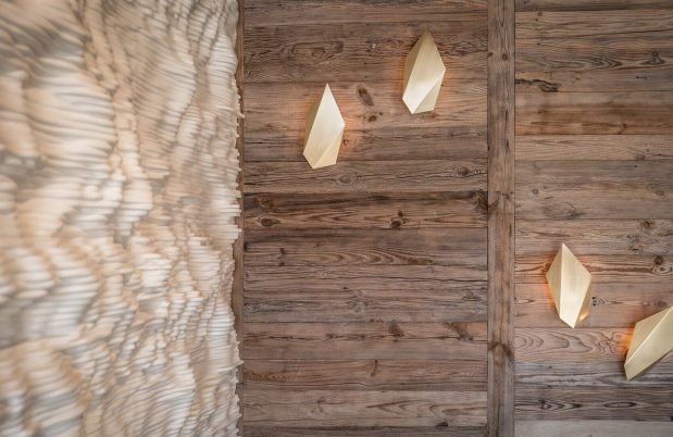 CTO Lighting Abstract - DALI - A Wall Light satin brass - Araco Interiors