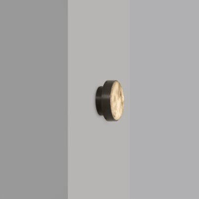 CTO Lighting Anvers Rose - Small Wall Light bronze with honed alabaster - Araco Interiors