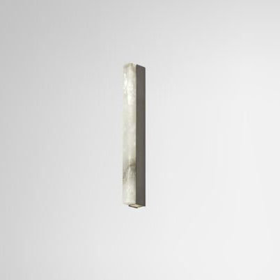CTO Lighting Artes 600 - IP44 - DALI - A Wall Light bronze with satin brass details and honed alabaster - Araco Interiors