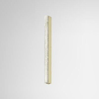 CTO Lighting Artes 900 - IP44 Wall Light satin brass with satin brass details and honed alabaster - Araco Interiors