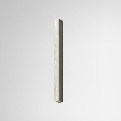 CTO Lighting Artes 900 Wall Light bronze with satin brass details and honed alabaster - Araco Interiors