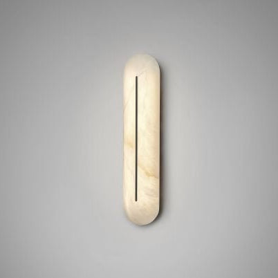 CTO Lighting Hepworth - DALI - A Wall Light antique bronze with honed alabaster - Araco Interiors