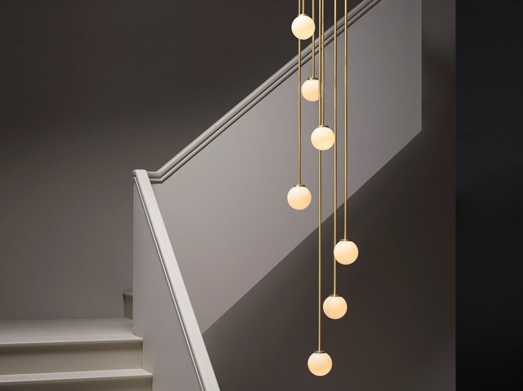 CTO Lighting Mezzo Cluster - Round 6 Pendant Light bronze - Araco Interiors