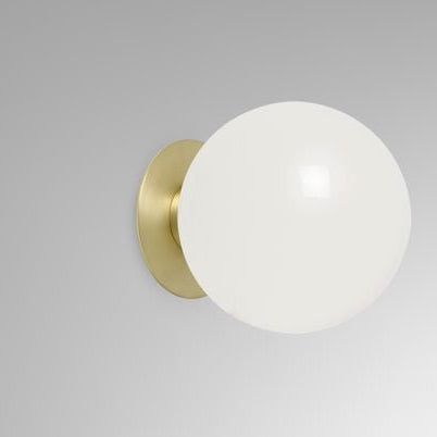 CTO Lighting Mezzo Large - Flush - DALI - B Wall Light satin brass - Araco Interiors